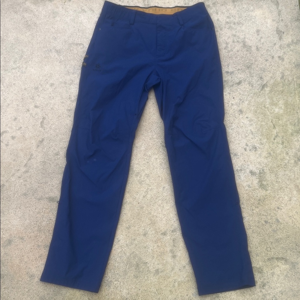 KAILAS Men's Blue Nylon Climbing Hiking Pants Size M